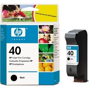 51640AE HP 40 Black Inkjet